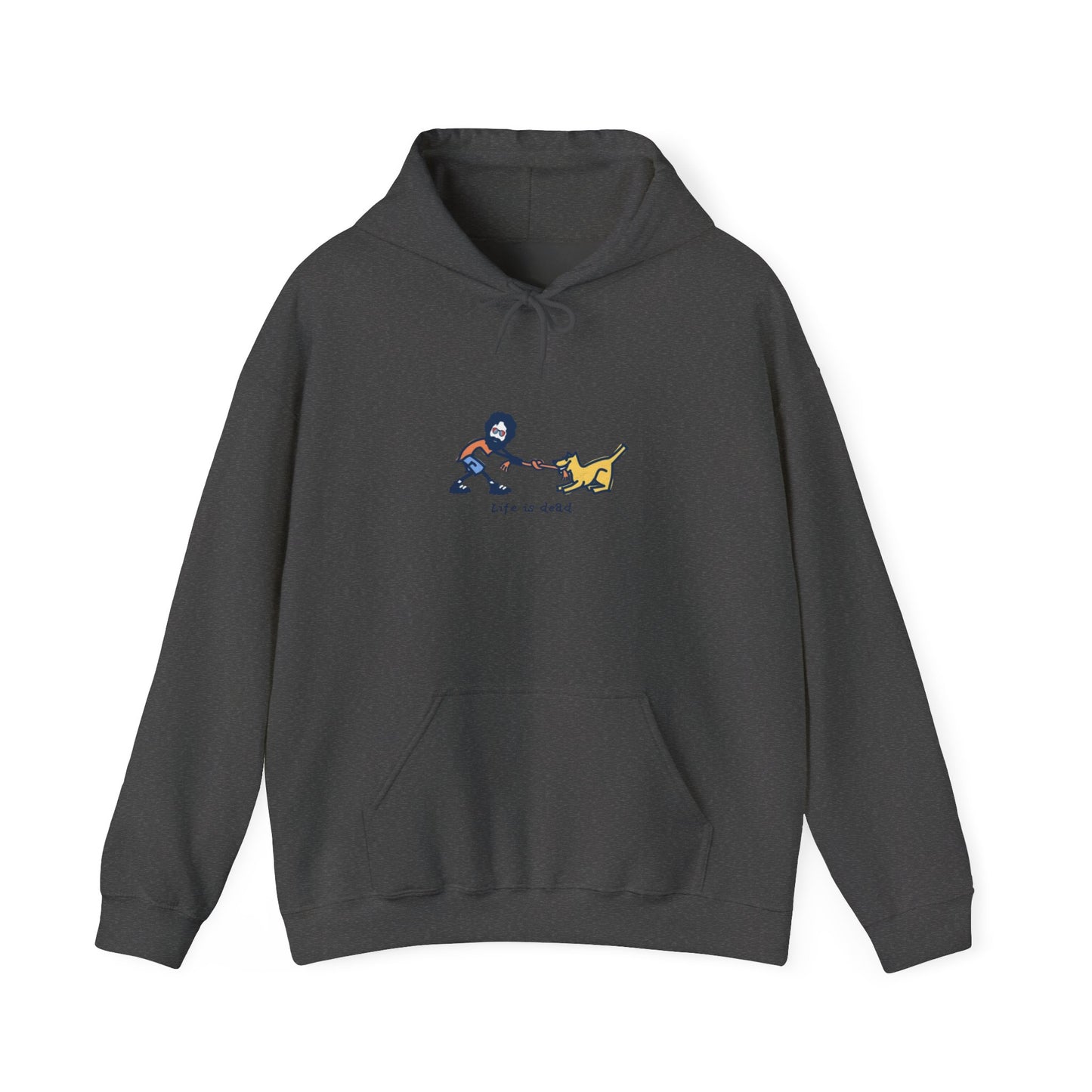 Life is dead. Jerry and His Best Friend Grateful Dead Unisex Hoodie