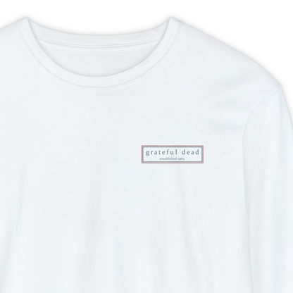 Grateful Dead Jerry Garcia Two-Sided Vineyard Collection Garment-dyed Long Sleeve T-Shirt
