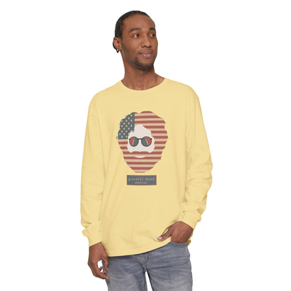 Stars & Stripes Jerry Vineyard Collection Garment-Dyed Long Sleeve