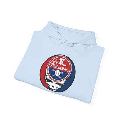 Philadephia Phillies Grateful Dead Unisex Heavy Blend Hoodie - MLB