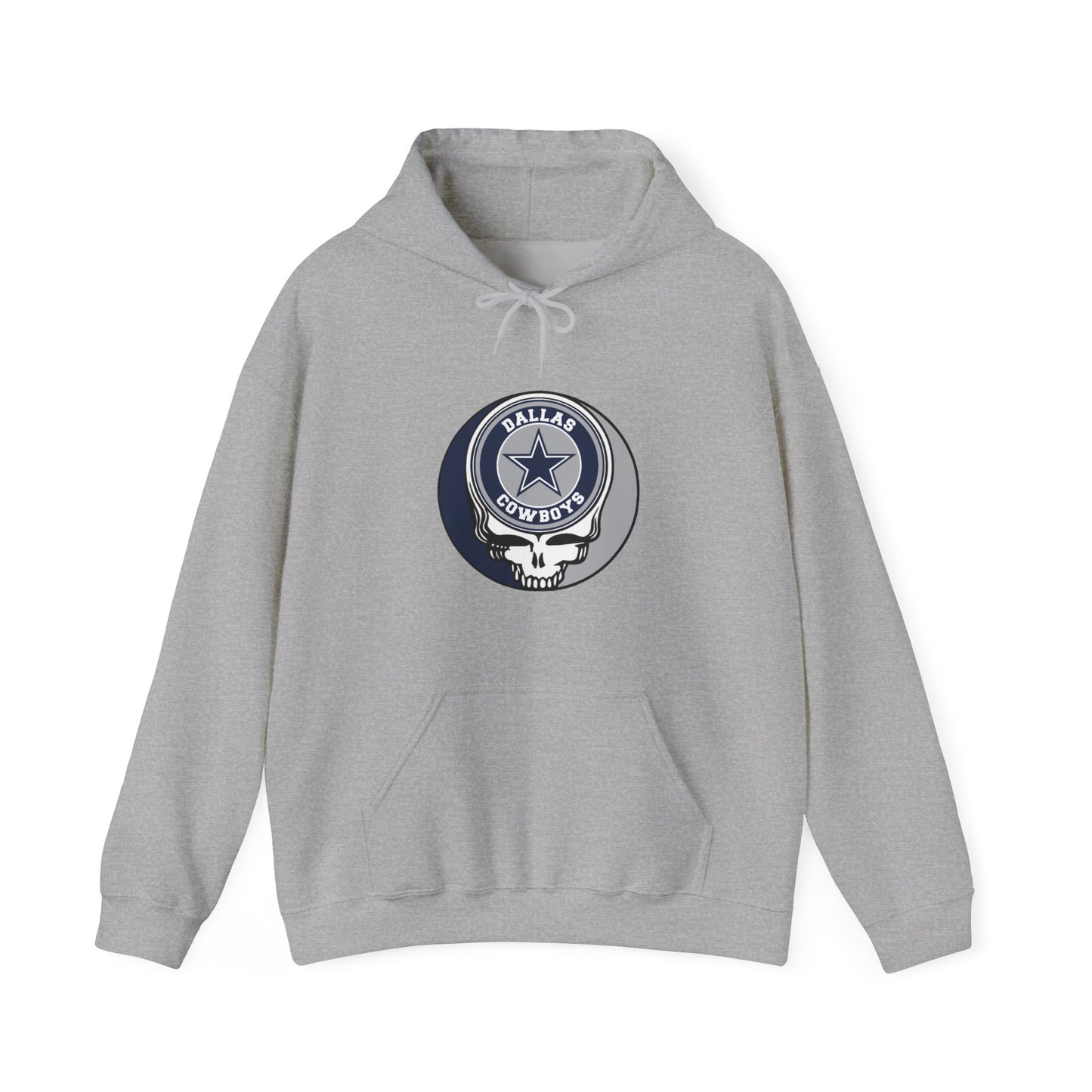 Dallas Football Grateful Dead Hoodie - NFL Fan Apparel