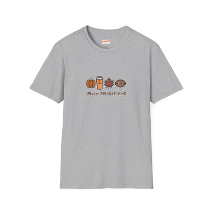 Happy Thanksgiving - Life is dead. Thanksgiving T-Shirt