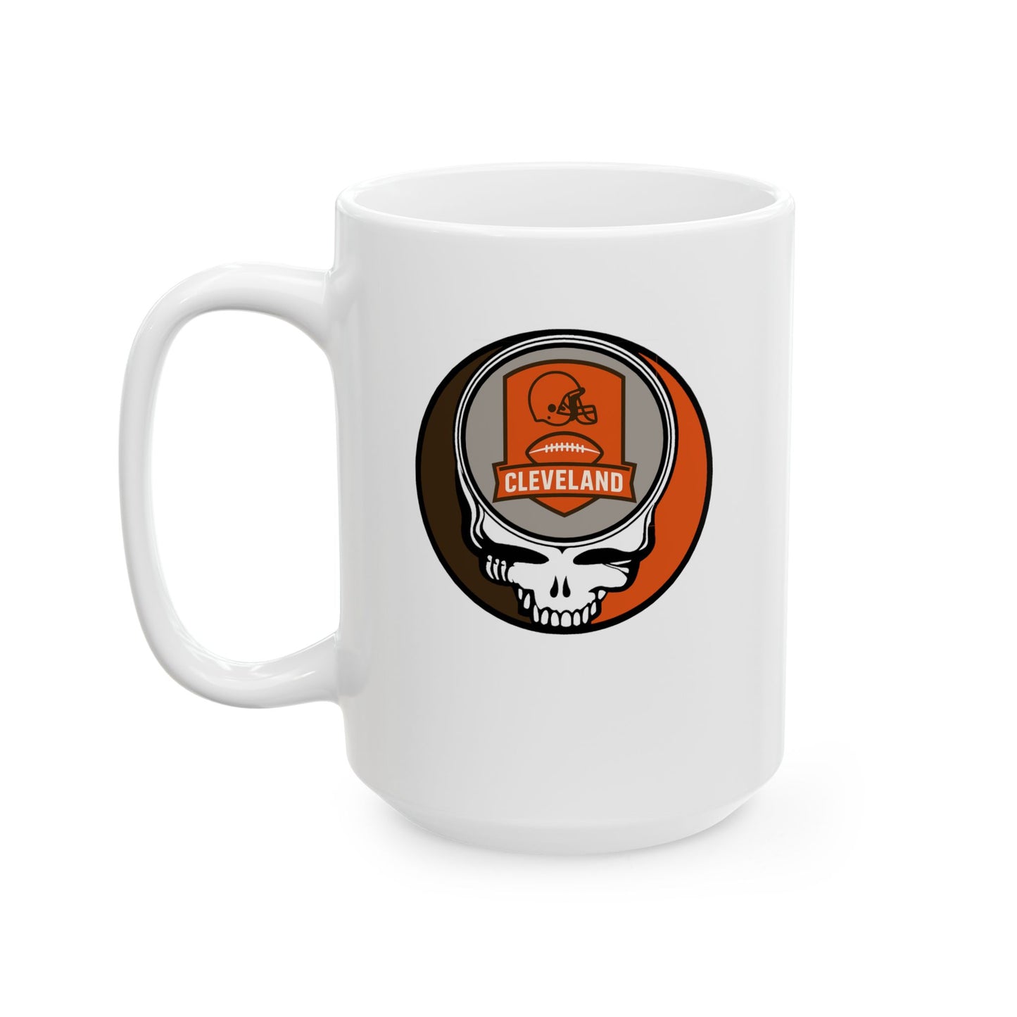 Cleveland Football Stealie Ceramic Coffee Mug - NFL