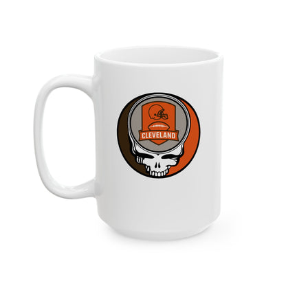 Cleveland Football Stealie Ceramic Coffee Mug - NFL