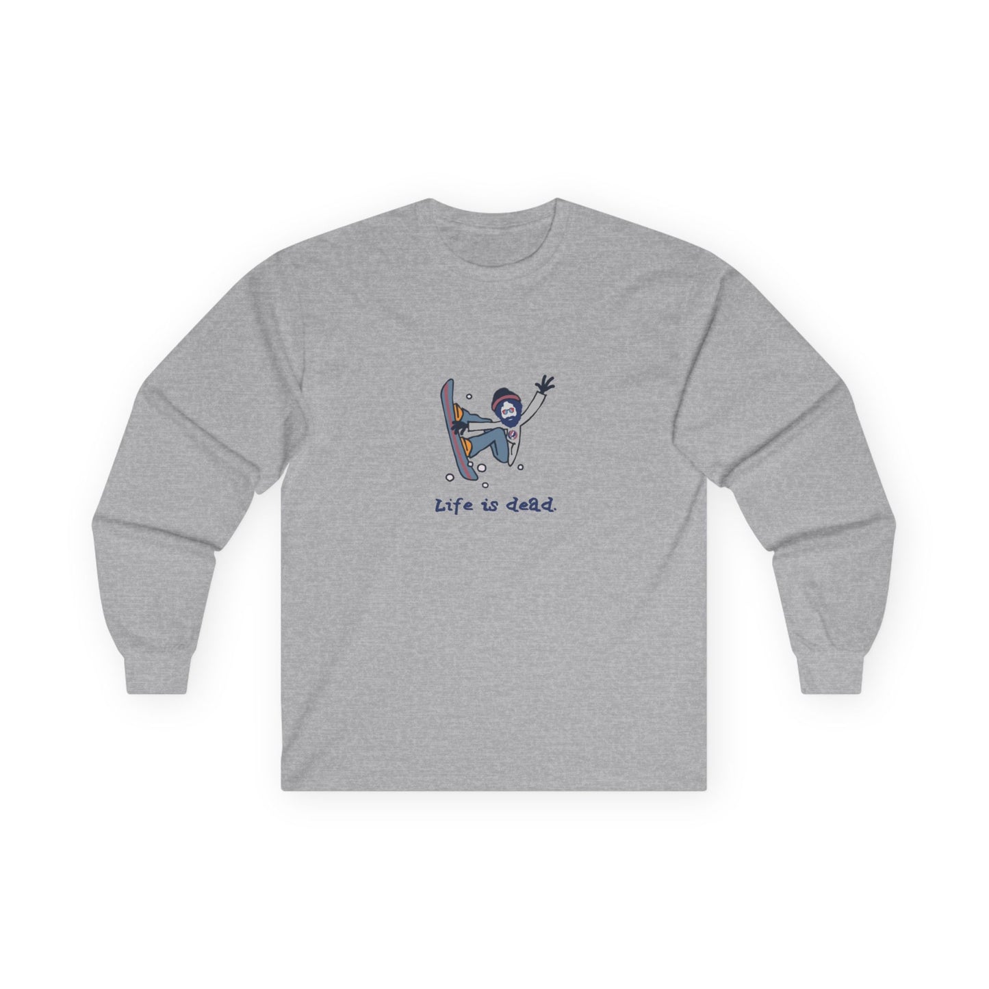 Life is dead. Shredding Jerry - Grateful Dead Long Sleeve Tee