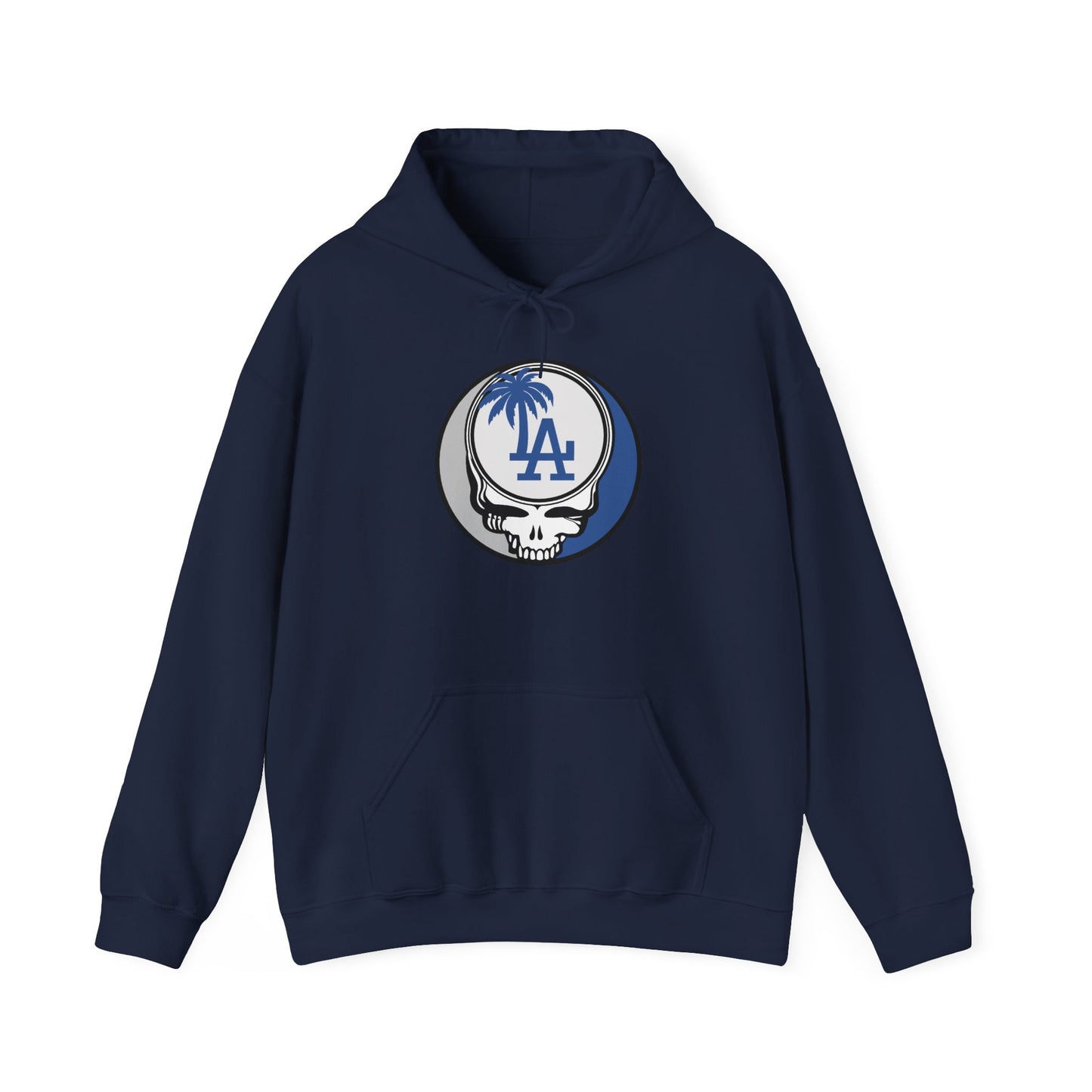 Los Angeles Dodgers Grateful Dead Unisex Heavy Blend Hoodie