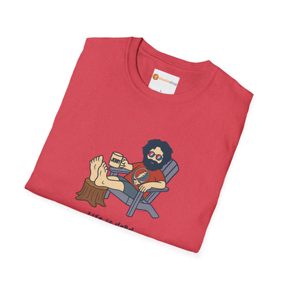 Grateful Dead - Life is dead. Adirondack Jerry T-Shirt