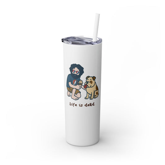 Jerry and Frank are Sharin' Skinny Tumbler with Straw, 20oz