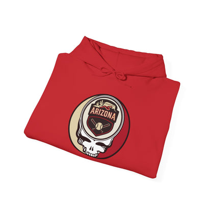 Arizona Diamondbacks Grateful Dead Unisex Heavy Blend Hoodie - Hooded Sweatshirt