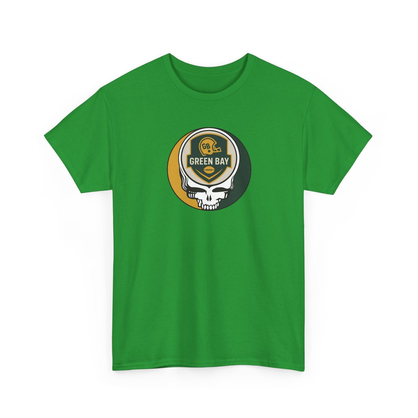 Green Bay Packers Stealie Grateful Dead Steal Your Face T-Shirt - NFL