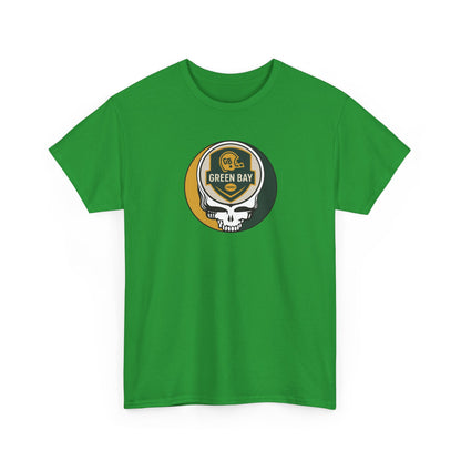 Green Bay Packers Stealie Grateful Dead Steal Your Face T-Shirt - NFL