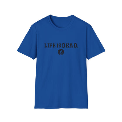 Shreddin' Jerry - Life is dead. Two-Sided Print Grateful Dead TShirt