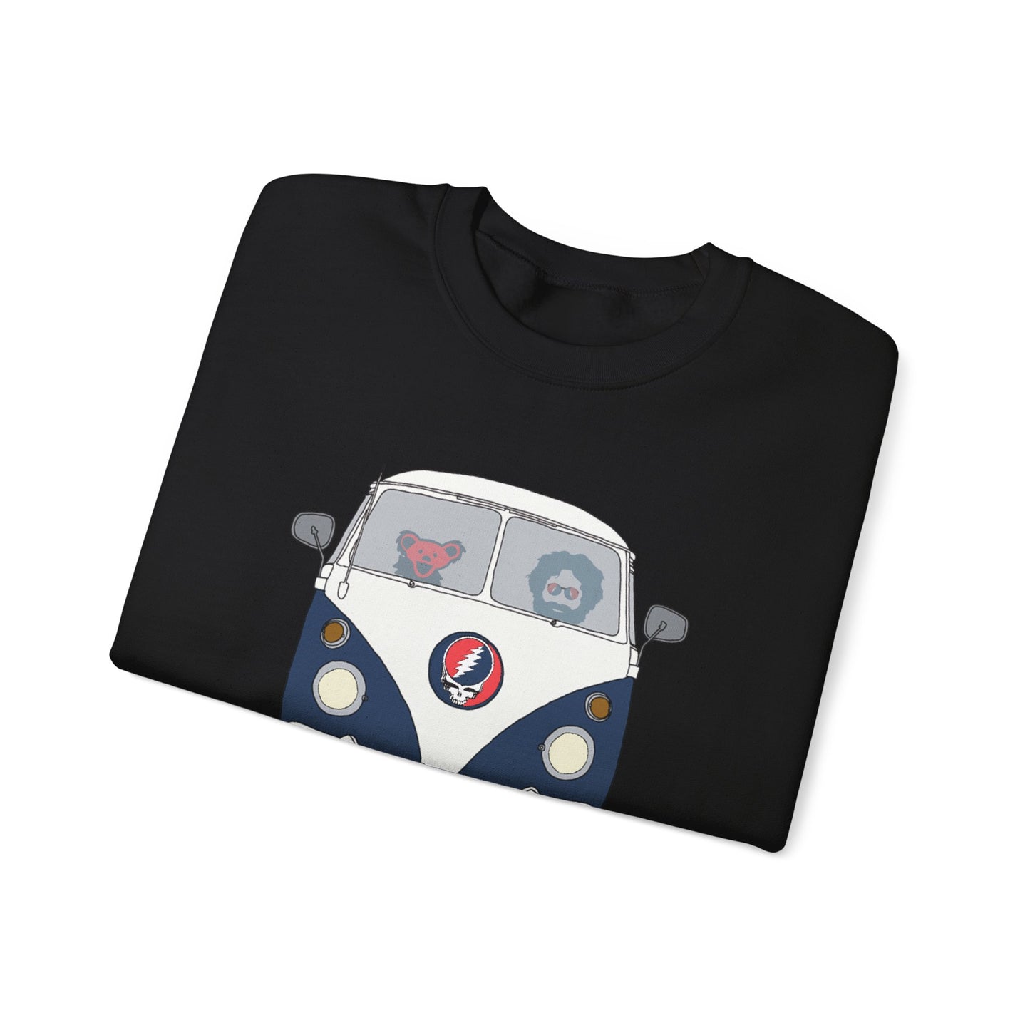 Jerry's Takin' The Bus Life is dead. Crewneck Sweatshirt