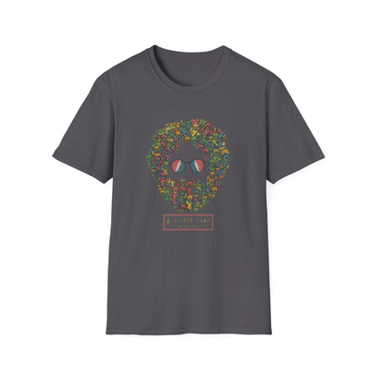 Jerry Garcia Dancing Bears Face - Vineyard Collection Grateful Dead TShirt