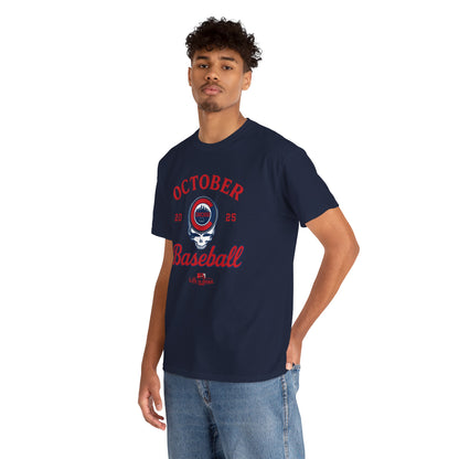 Chicago Cubs Playoffs 2025 Stealie Grateful Dead Tshirt