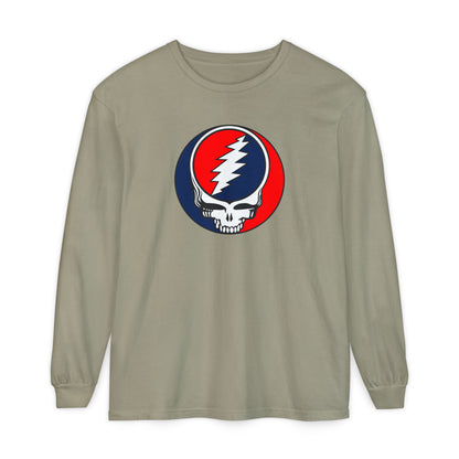 Classic Stealie Vineyard Collection Garment-dyed Long Sleeve T-Shirt