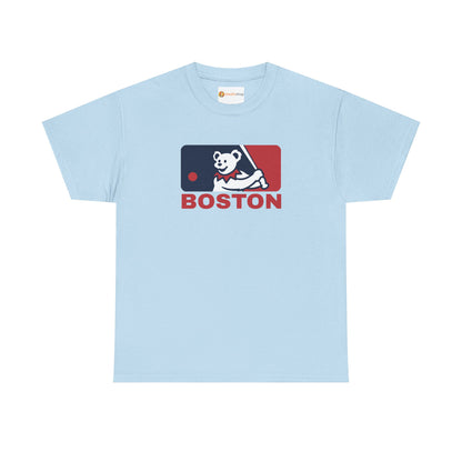 Red Sox MLB Logo Grateful Dead Steal Your Face T-Shirt