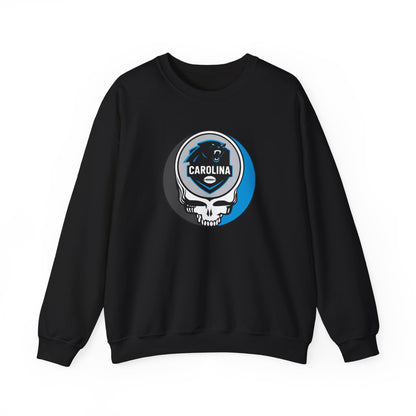 Carolina Football Stealie Grateful Dead Crewneck Sweatshirt - NFL
