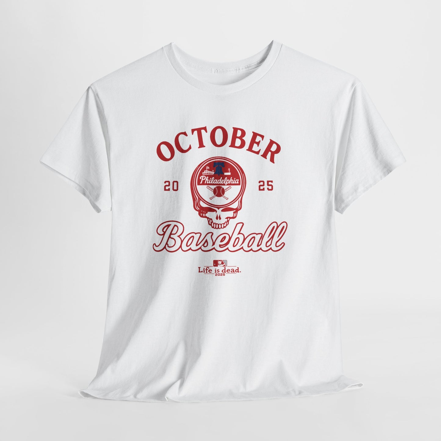 Philadelphia Phillies Playoffs 2025 Stealie Grateful Dead Tshirt