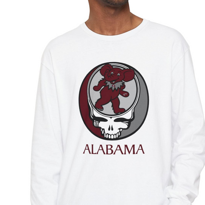 Alabama Stealie | University Collection Garment-Dyed Long Sleeve T-Shirt