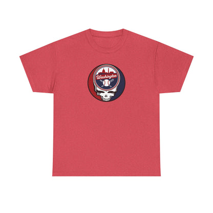 Washington Nationals Grateful Dead Steal Your Face T-Shirt - MLB