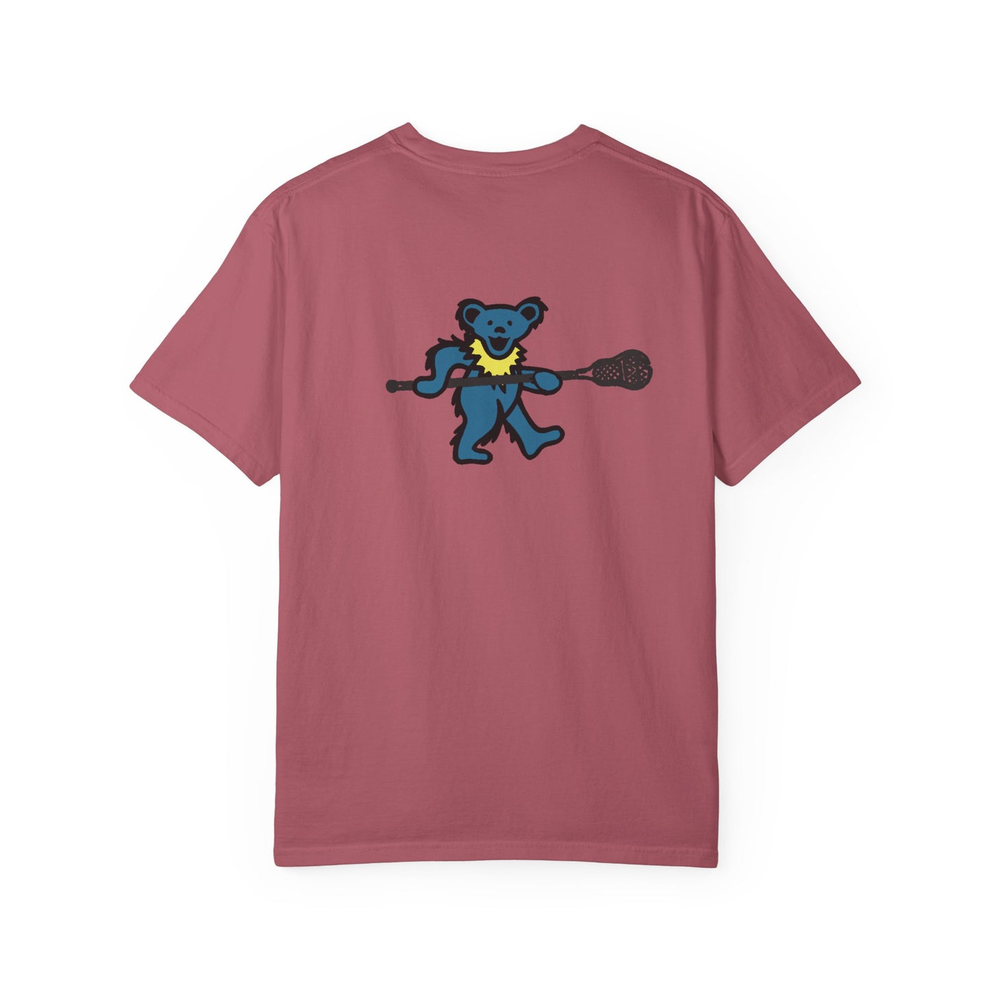 Lax Bear Unisex Garment-Dyed T-shirt