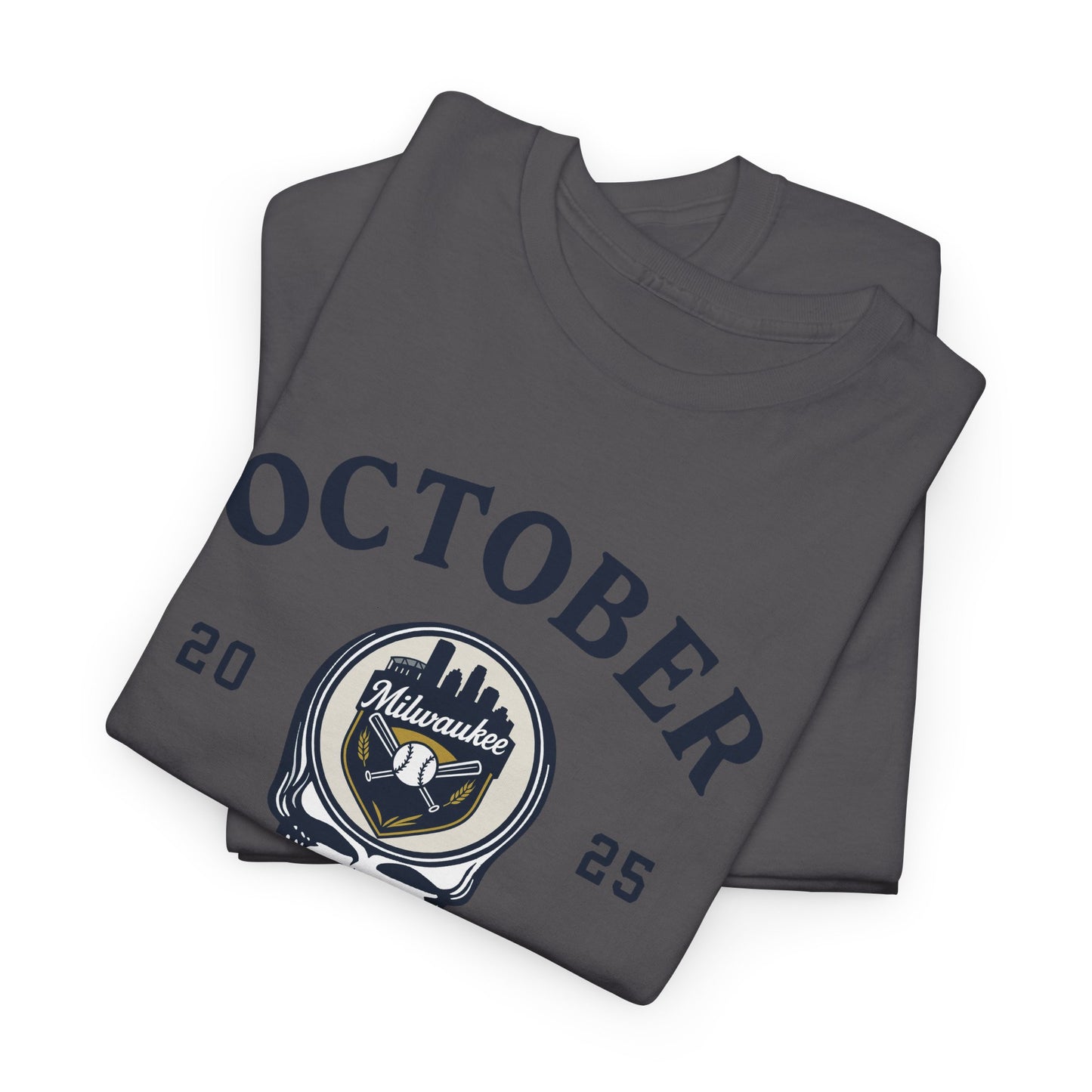 Milwaukee Brewers Playoffs 2025 Stealie Grateful Dead Tshirt