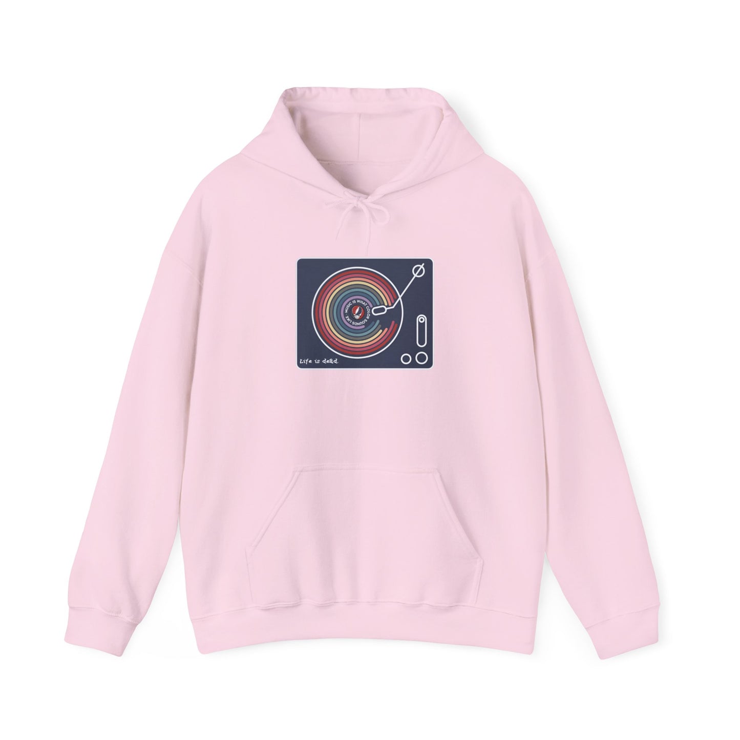 Life is dead. 'Music Is What Colors Sound Like' Grateful Dead Unisex Hoodie