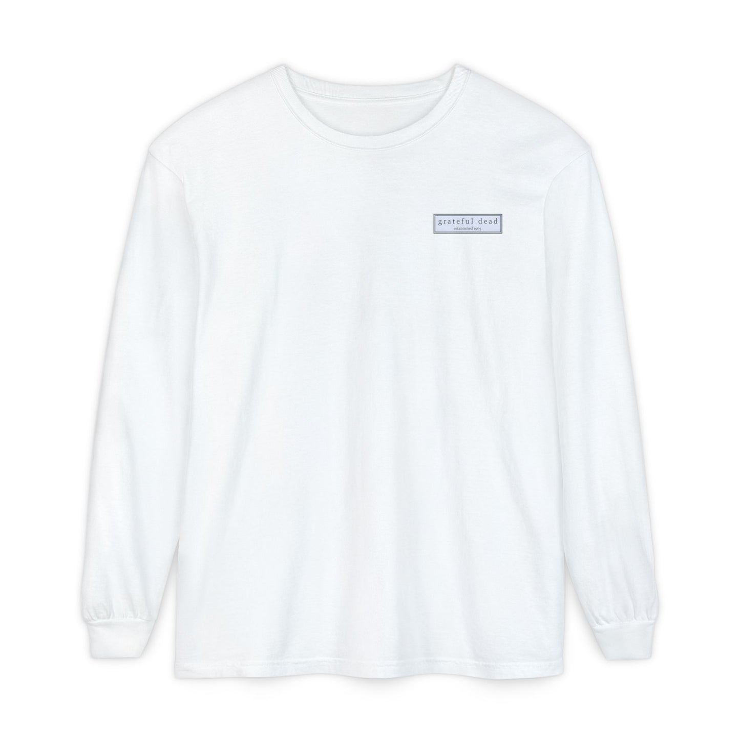 Jerry's Takin' The Bus Two-Sided Vineyard Collection Garment-dyed Long Sleeve T-Shirt