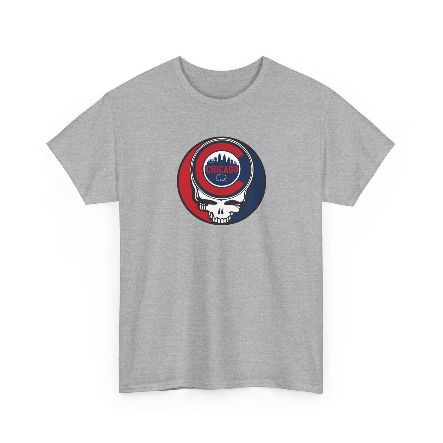 Chicago Cubs Grateful Dead Steal Your Face T-Shirt - MLB