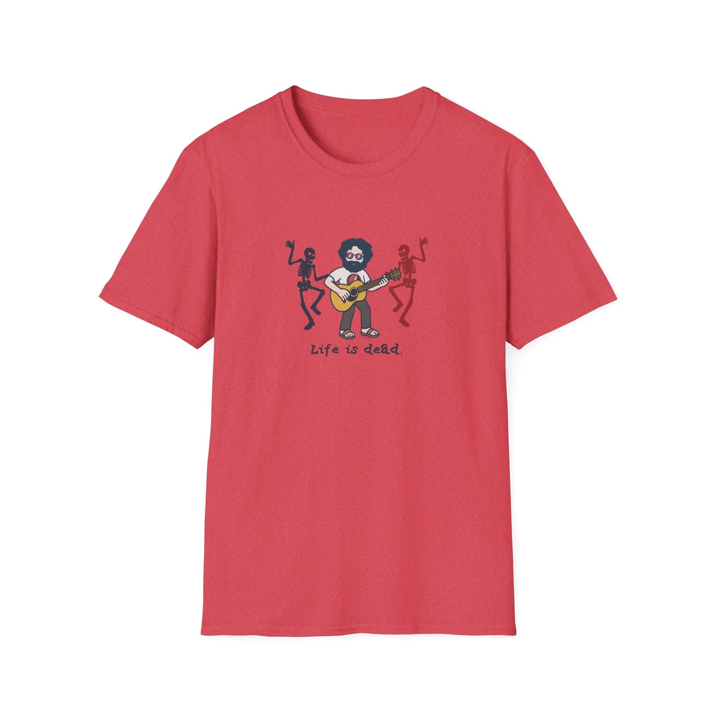 Jammin' Jerry And His Friends - Life is dead. Grateful Dead TShirt