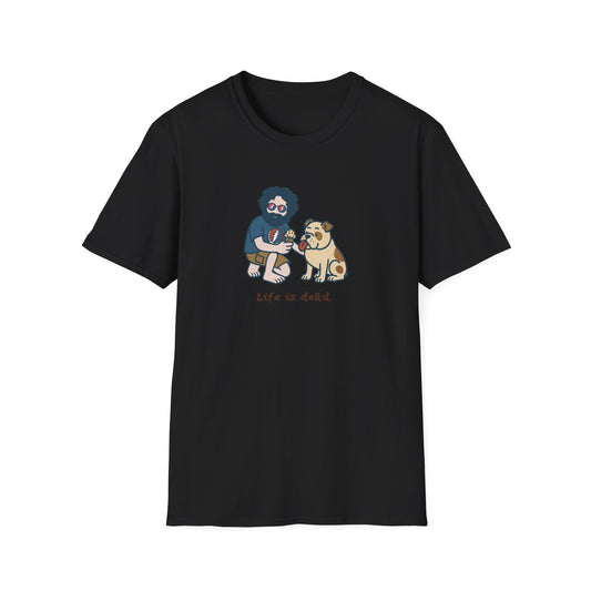 Jerry and Frank are Sharin' - Life is dead. Grateful Dead TShirt