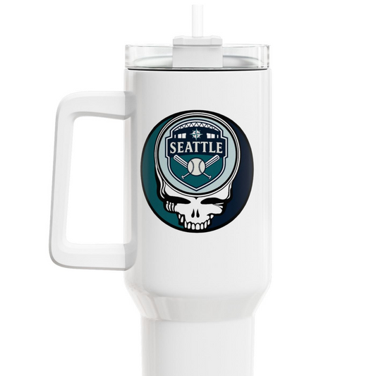 Seattle Mariners "Fat Man" Tumbler,  Double Insulated 40oz Travel Mug