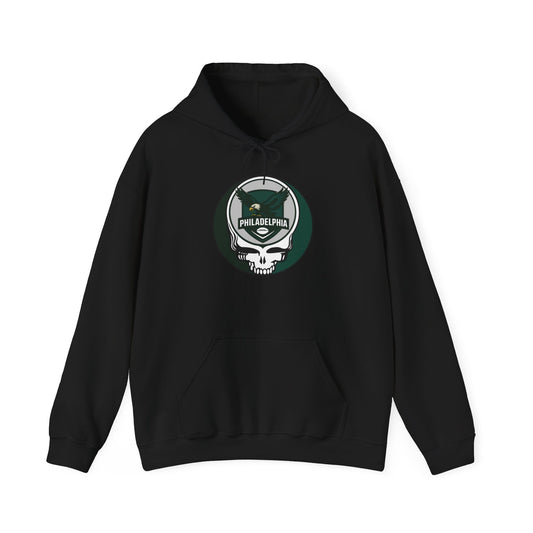 Philadelphia Football Stealie Grateful Dead Hoodie Sweatshirt - NFL