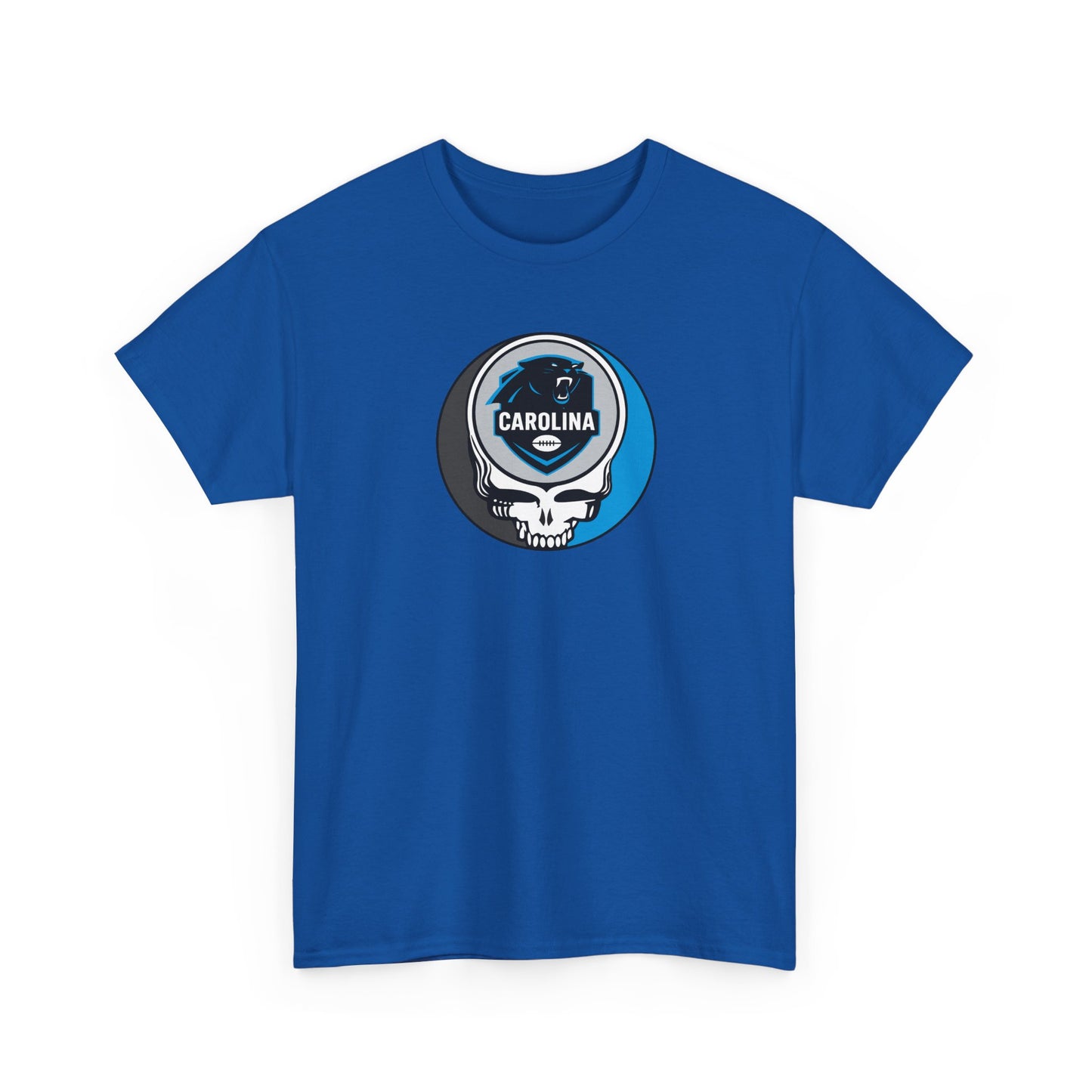 Carolina Panthers Grateful Dead Steal Your Face T-Shirt - NFL