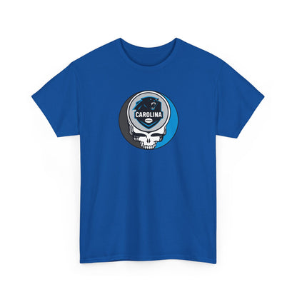 Carolina Panthers Grateful Dead Steal Your Face T-Shirt - NFL