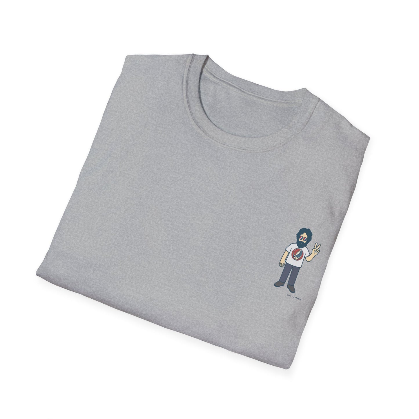Peace Lovin' Jerry - Life is dead. Grateful Dead TShirt