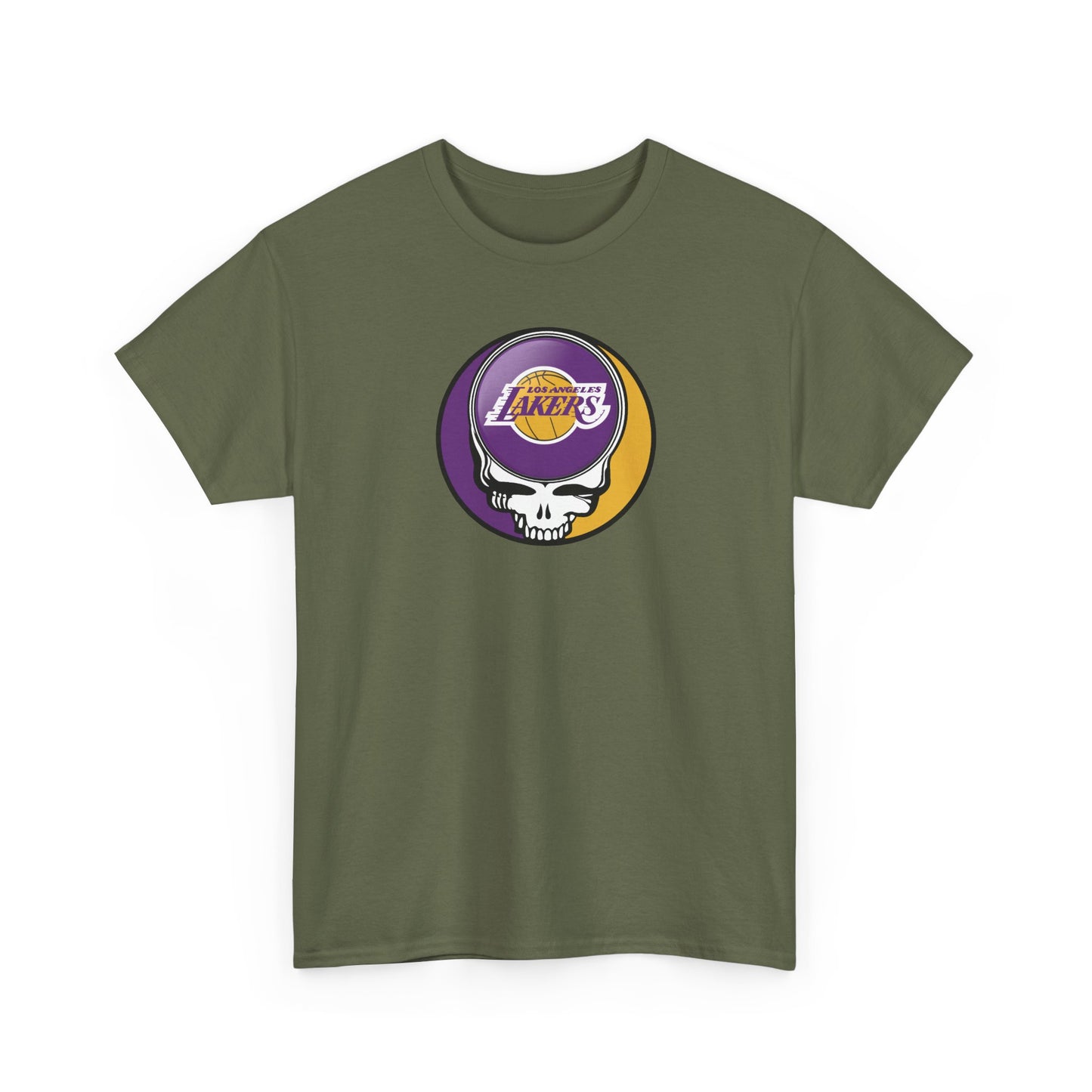 Los Angeles Lakers Grateful Dead Steal Your Face T-Shirt - NBA