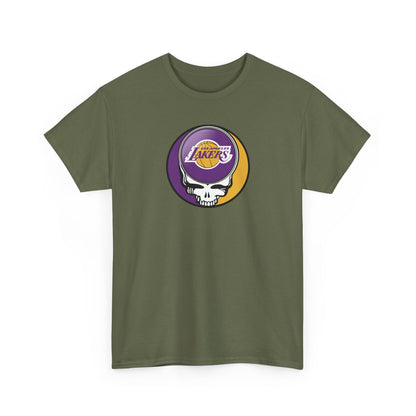 Los Angeles Lakers Grateful Dead Steal Your Face T-Shirt - NBA