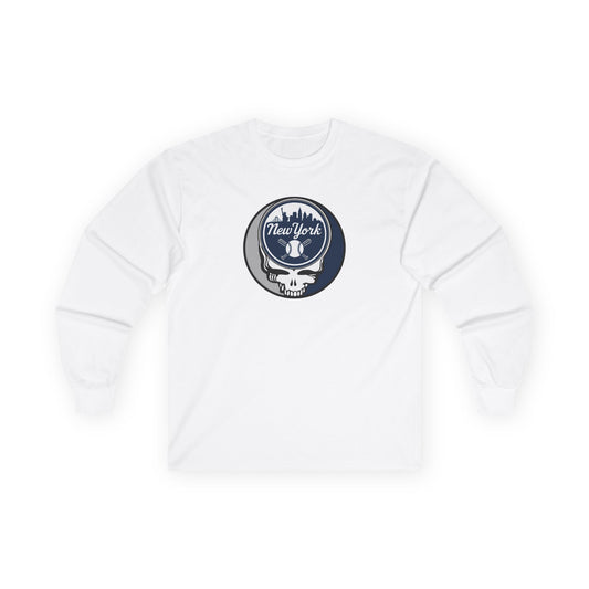 Yankees Classic Stealie Long Sleeve Tee - MLB