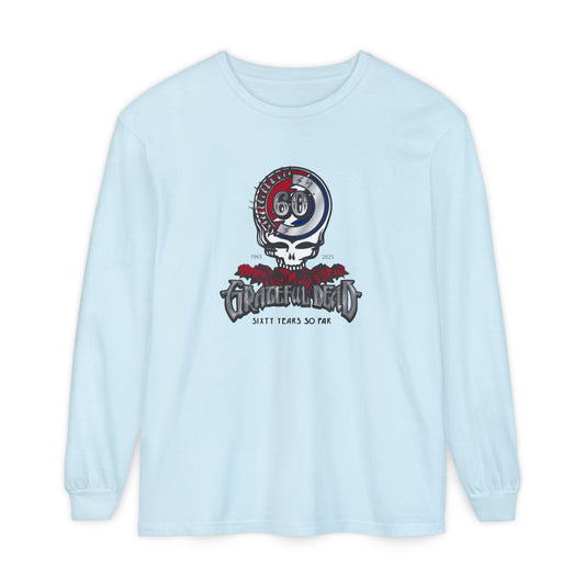 Grateful Dead 60th Anniversary Vineyard Collection Garment-dyed Long Sleeve T-Shirt