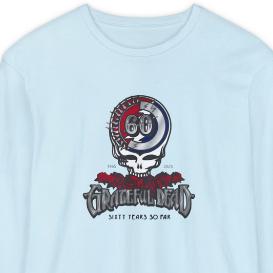 Grateful Dead 60th Anniversary Vineyard Collection Garment-dyed Long Sleeve T-Shirt