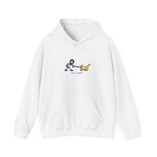 Life is dead. Jerry and His Best Friend Grateful Dead Unisex Hoodie
