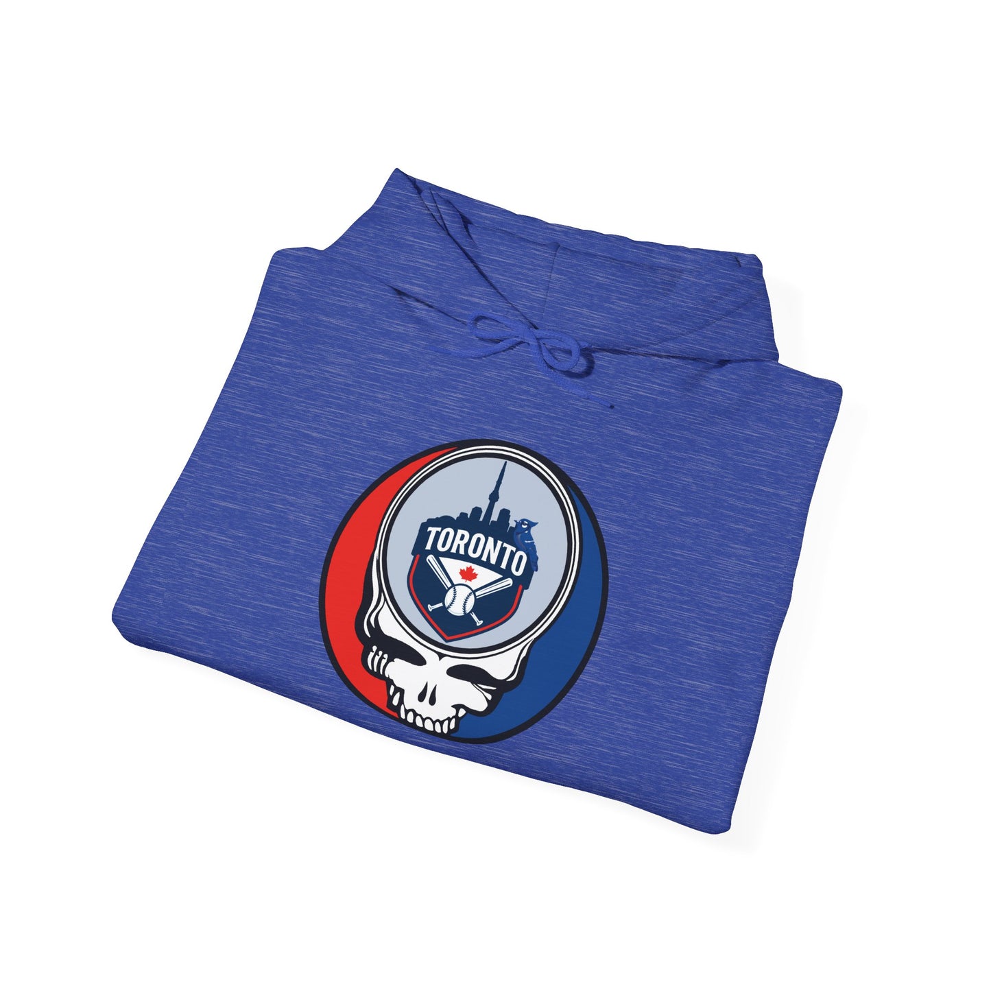 Toronto Blue Jays Grateful Dead Unisex Heavy Blend Hoodie - MLB