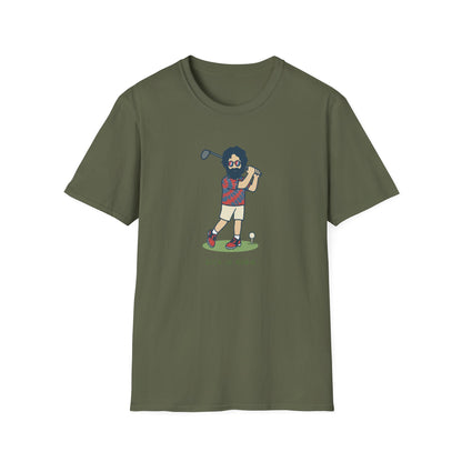 Golfin' Jerry - Life is dead. Grateful Dead TShirt