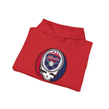 Atlanta Braves Grateful Dead Unisex Heavy Blend Hoodie - Hooded Sweatshirt