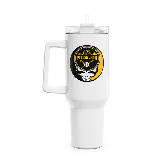 Pittsburgh Pirates "Fat Man" Tumbler,  Double Insulated 40oz Travel Mug
