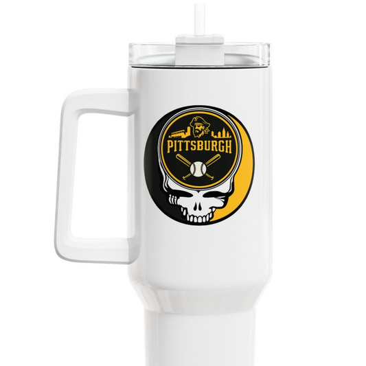 Pittsburgh Pirates "Fat Man" Tumbler,  Double Insulated 40oz Travel Mug
