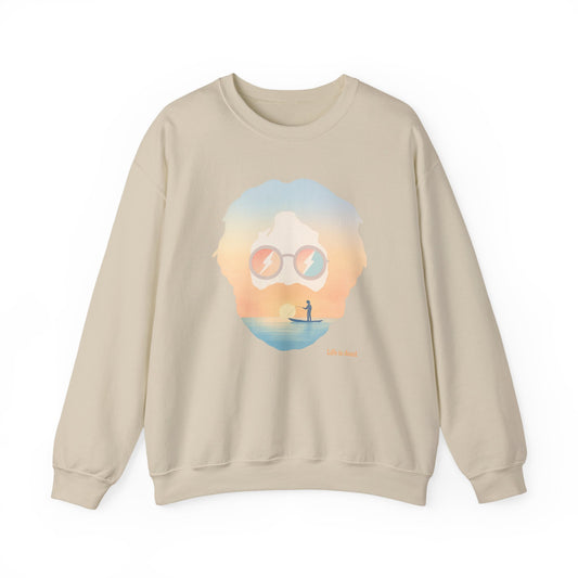 Tropical Jerry Life is dead. Crewneck Sweatshirt