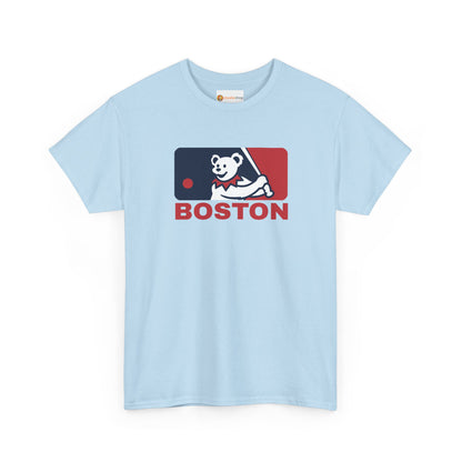 Red Sox MLB Logo Grateful Dead Steal Your Face T-Shirt